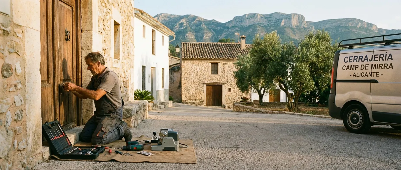 Cerrajeros en Camp de Mirra 24 Horas